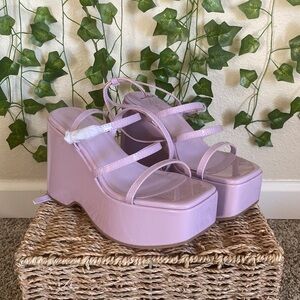 Purple platforms. Brand new!